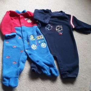 9mo Boy Fleece Pajamas